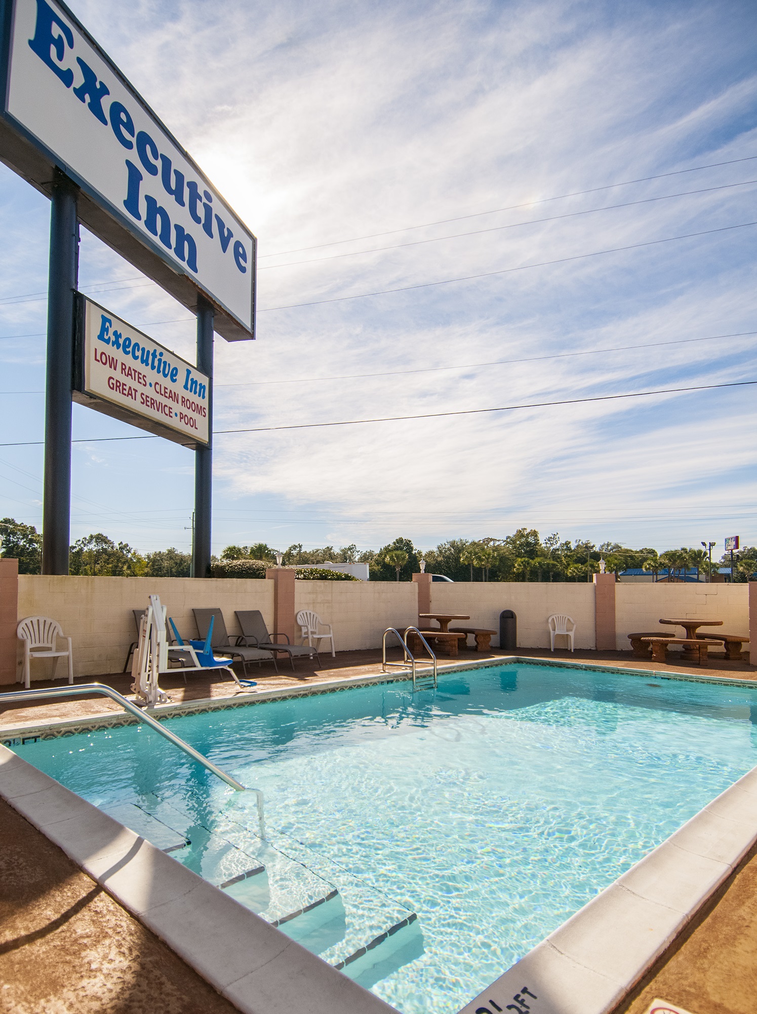 Executive Inn Pool Area